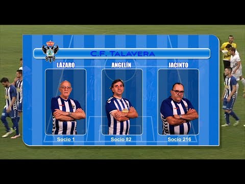 Tú también juegas cada domingo...CF Talavera campaña socios 2017 - 2018
