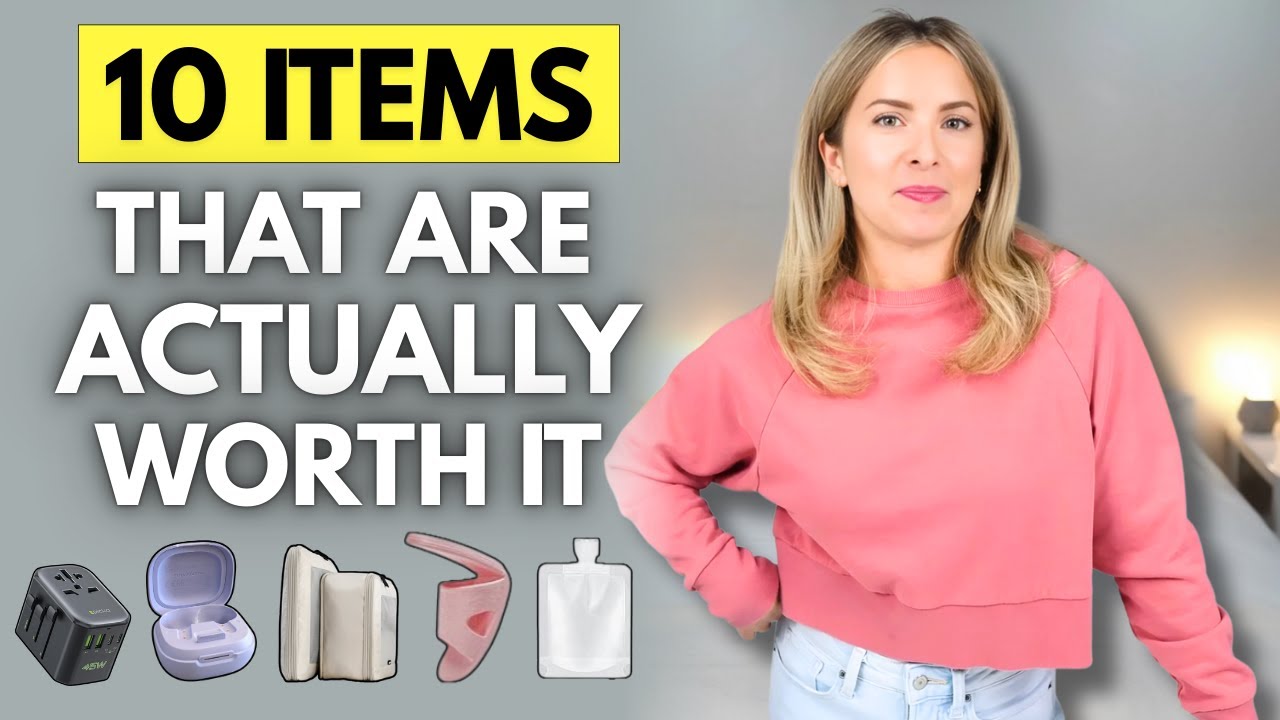 If I Could Only Pack 10 Travel Items, It Would Be These (no gimmicks, actually useful)