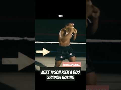 Mike Tyson Peek a Boo shadow boxing tutorial #boxingtraining #boxing #legend #tysonlegacy