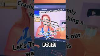Computer Frustration, Firefox Randomly Crashes while watching Life Well Cruised #crash #borg #frozen