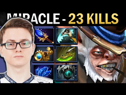 Meepo Gameplay Miracle with 23 Kills and Skadi - Dota Ringmaster