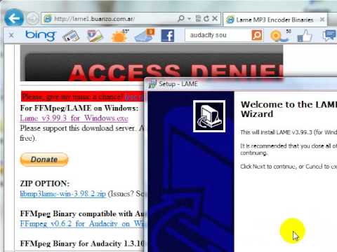 Audacity  Lesson 2, Downloading Audacity