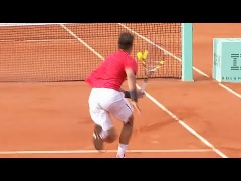 Rafael Nadal ● fake shot vs Eduardo Schwank 2012 Frеnch Open HD