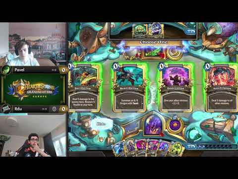 Pavel vs Rdu - Division B - Hearthstone Grandmasters Europe 2020 Season 1 - Week 6