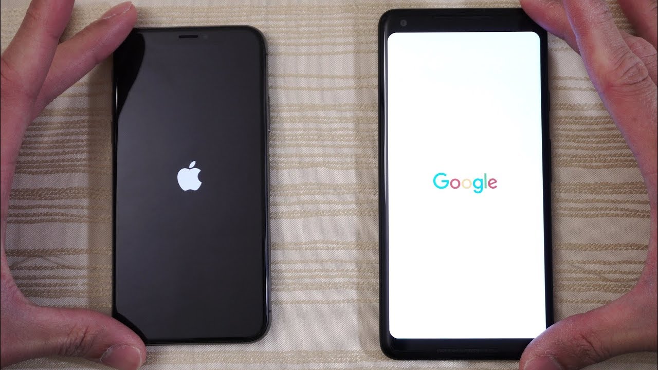 iPhone X vs Google Pixel 2 XL - Speed Test! Which is BOSS? (4K)