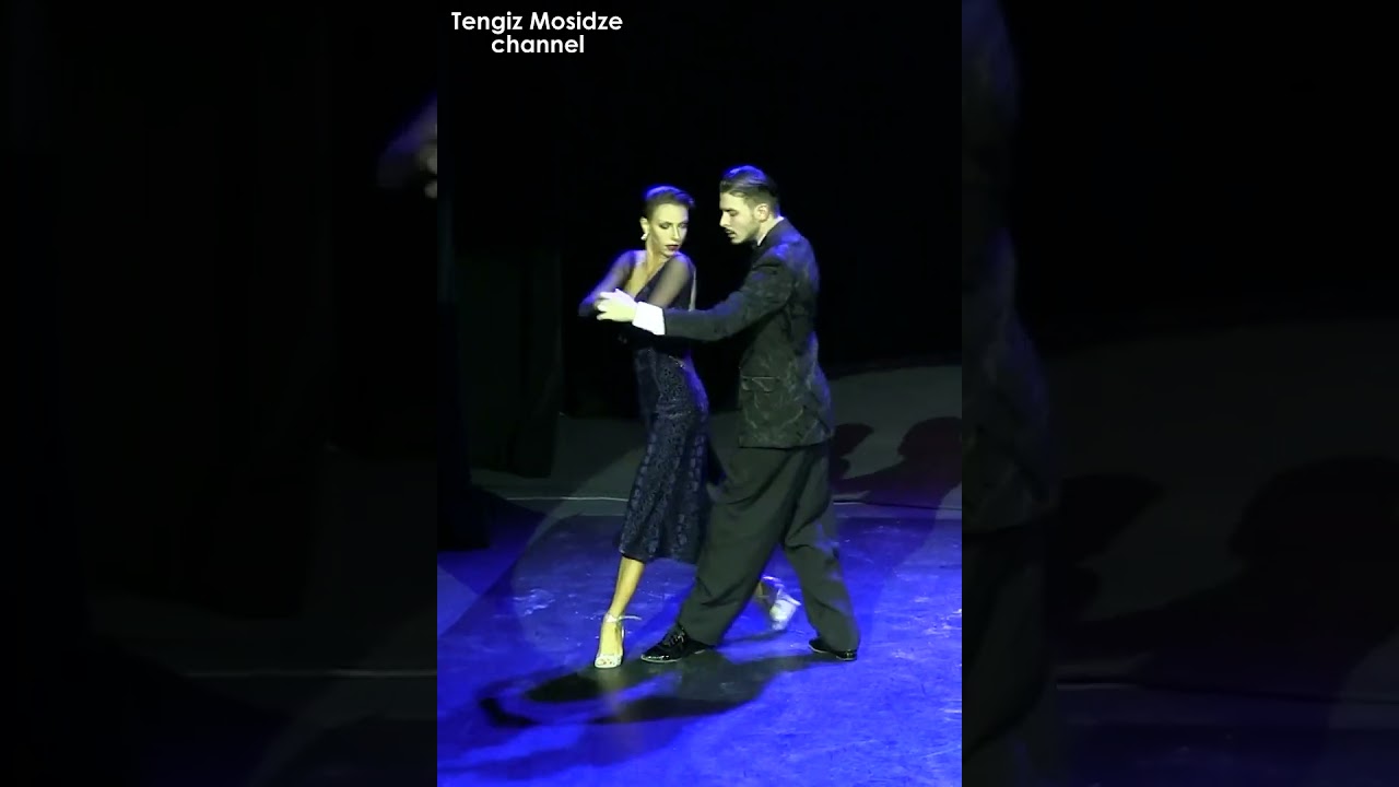 Tango dancing. 🕺💃 Kirill Parshakov and Anna Gudyno.