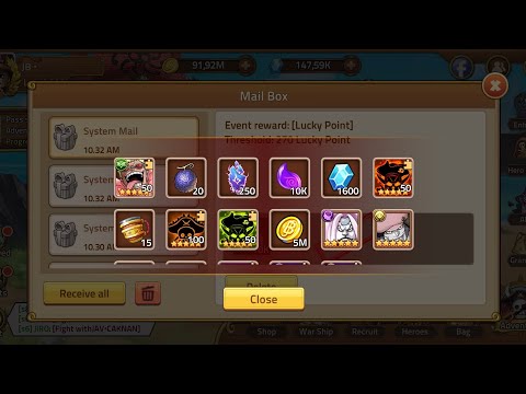 OCEAN SAGA MOBILE ,AGAIN ,GACHA/DRAW 150 GALLON BEER ,LEBIH HOKI SETELAH UPDATE ?