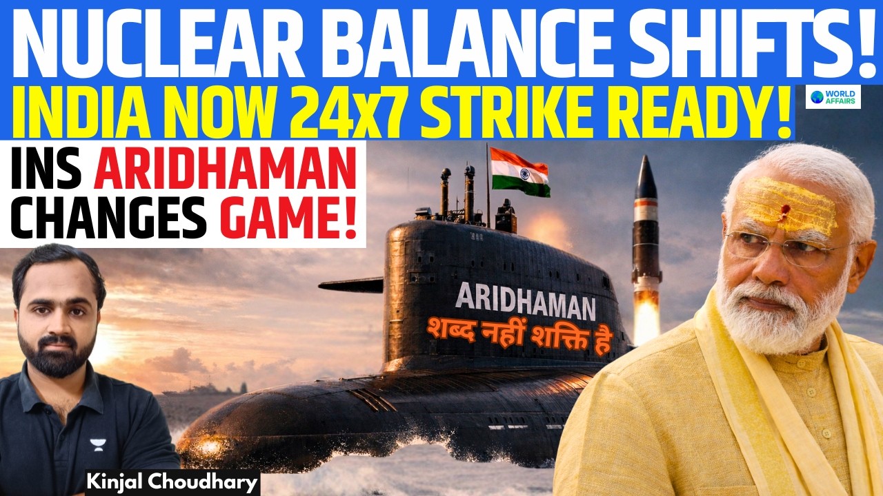 India Deploys 3rd Nuclear Submarine INS ARIDHAMAN! INDIA Achieves CASD, First Beyond P-5 | Kinjal