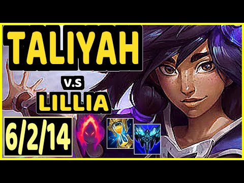 DJOKO (TALIYAH) vs LILLIA - 6/2/14 KDA JUNGLE GAMEPLAY - EUW Ranked GRANDMASTER