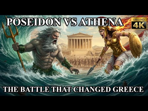 Athena vs. Poseidon - The Story the Gods Want to Forget