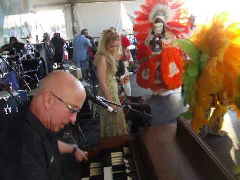 Bo Dollis Wild Magnolias  Zigaboo  Paul Shafer May  2007 New Orleans Jazz Fest nunupics