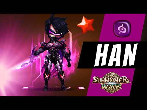 HAN. Epic Dark Ninja Power in Summoners War RTA