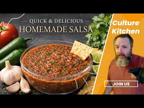 Quick & Delicious Salsa At Home!