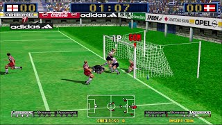 [Naomi] 버추어 스트라이커 2 2000 잉글랜드 플레이 10 (Virtua Striker 2 2000 England Play 10) [랭킹 모드]