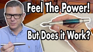 I Tried the World’s Most Ambitious Fountain Pen: Gravitas Monster!
