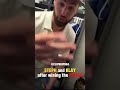 STEPH AND KLAY AFTER WINNING THE FINALS Stephcurry Klaythompson Warriors Nba