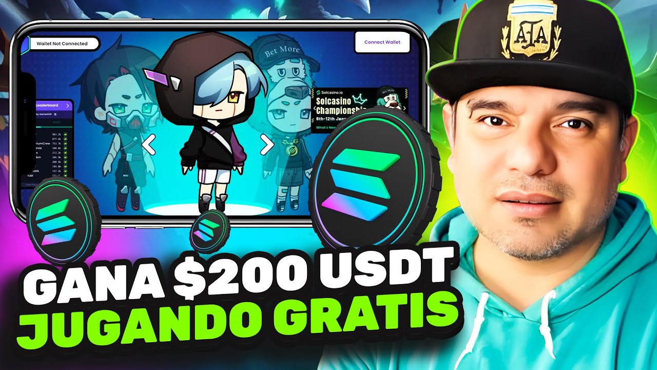 JUEGO PAGA POR JUGAR GRATIS SOL ARENA JUGA DESDE EL MOVIL Y PC Y GANA USDT RETIRA A TU WALLET!