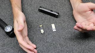 $1 Ultralight Backpacking USB Flashlights