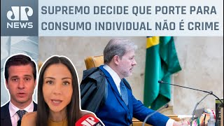 STF definirá quantidade de maconha liberada para uso pessoal; Amanda Klein e Beraldo comentam