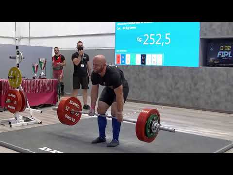4° GARA NAZIONALE CLASSIC DI POWERLIFTING SENIOR MASCHILE  Cat. - 93  kg. 1° e 2° gruppo
