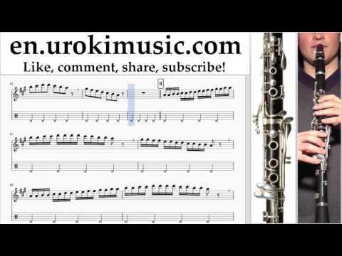 How to Play Clarinet Pink - Just Give Me A Reason Part#1 Melody School Learn Class Course Tutorial