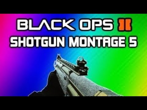 Black Ops 2 Shotgun Montage 5 - KSG, M1216, Combat Axe Clips (Shooting with the Beat)