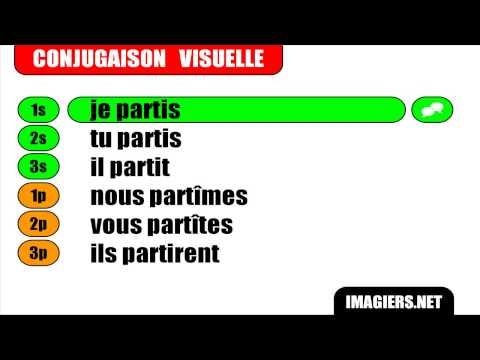 Conjugaison # Partir # Indicatif Passé simple