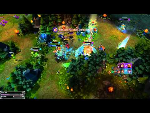 KT Score - Nice Quadra kill on Katarina