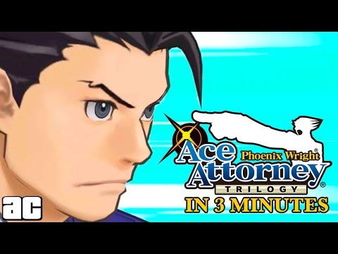 Phoenix Wright FULL Storyline in 3 minutes! (Animation)