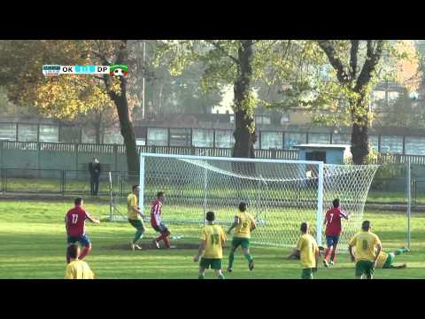 Obra Kościan 1:2 Dąbroczanka Pępowo (skrót, 2.11.2014)