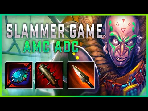 AMC IS THE BEST HUNTER TO COUNTER HEALING! - Smite Ah Muzen Cab ADC