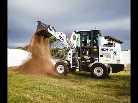 15G Wheel Loader - 0.65m3 with 48HP Yanmar Engine