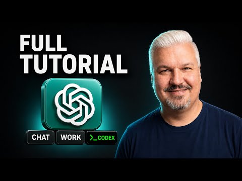 Master the New ChatGPT Desktop App - Chat, Work & Codex