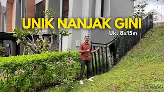 Rumah Unik Tanahnya Nanjak Gini