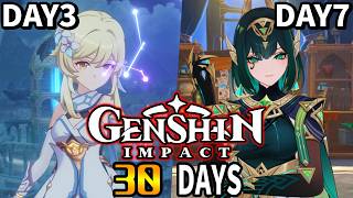 【原神30days】現環境最強アタッカーを引いて30日間ガチ攻略！【DAY3～DAY7】