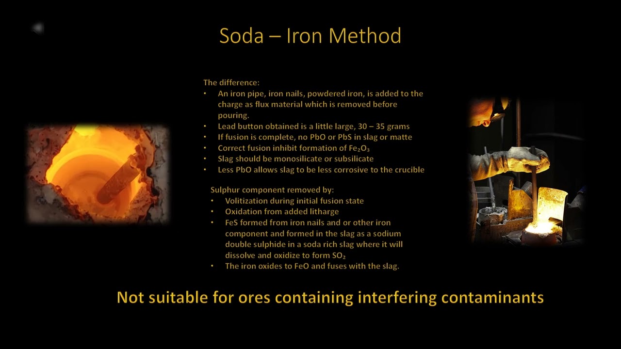 Part 8 - The fine art of Fire - Crucible Fusion treatment of sulphides