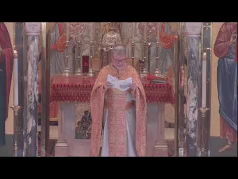 26 de novembro de 2023 - Domingo Orthros e Divina Liturgia