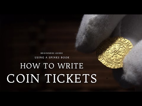 Hammered Coins - How To Write Coin Tickets Using a Spinks Book | Beginners Guide