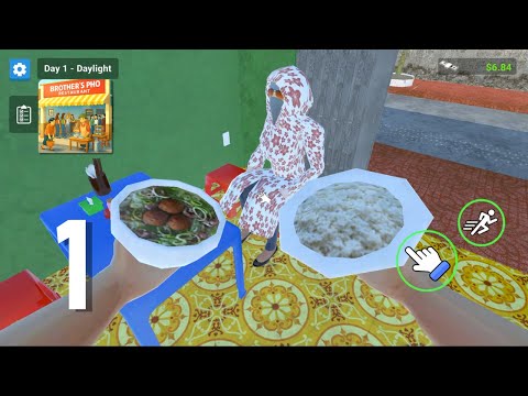Brother's Pho Restaurant - Gameplay Walkthrough Part 1 (Android, IOS)