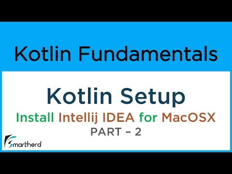 Kotlin Setup for MacOSX Install INTELLIJ IDEA 1 4