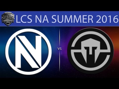 [LoL VODs] nV vs IMT Game 1 | LCS NA Summer 2016 (08.06.2016) - Team EnVyUs vs Immortals