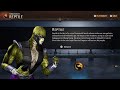 Mortal Kombat Legacy Kollection Reptile Bio