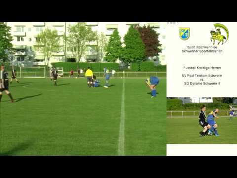 Fussball Kreisliga Herren SG Dynamo Schwerin III vs. SV Post Schwerin 2:7