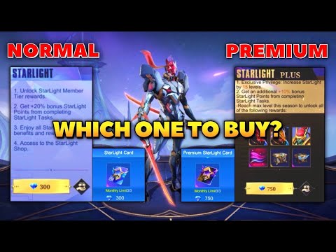 NEW STARLIGHT SYSTEM GUIDE! STARLIGHT OR STARLIGHT PLUS? WHICH ONE TO BUY? - MLBB