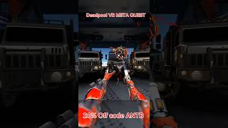 Deadpool VR is actually insane #vr #gaming #metaquest #QUEST3 #gaming