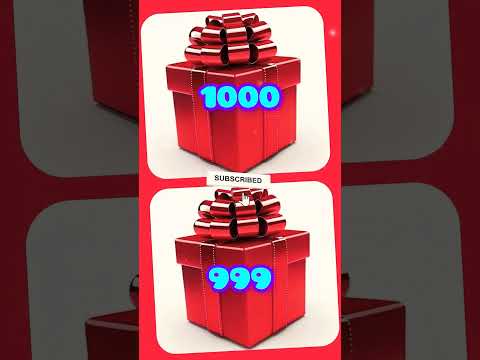 choose best one 1000 vs 999 gift 🎁 box #gift #giftbox #giftee #customizegifts #giftsidea #like #bts