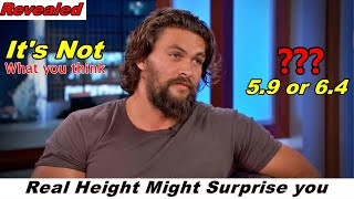 You’ll Be Surprised To Learn How Tall Jason Momoa Really Is