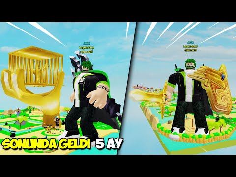 💪🏻5 Ay Sonra Beklenen Büyük Güncelleme💪🏻 / Lifting Simulator / Roblox Türkçe