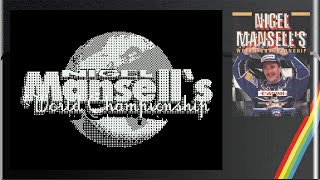 Nigel Mansell's World Championship (Gremlin Graphics / 1993) ZX Spectrum Review