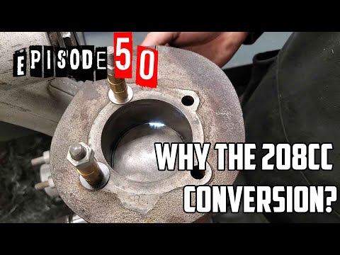 Vespa P200E with 208cc on stock cylinder Part 2. What makes this work? - TST Ep. 50